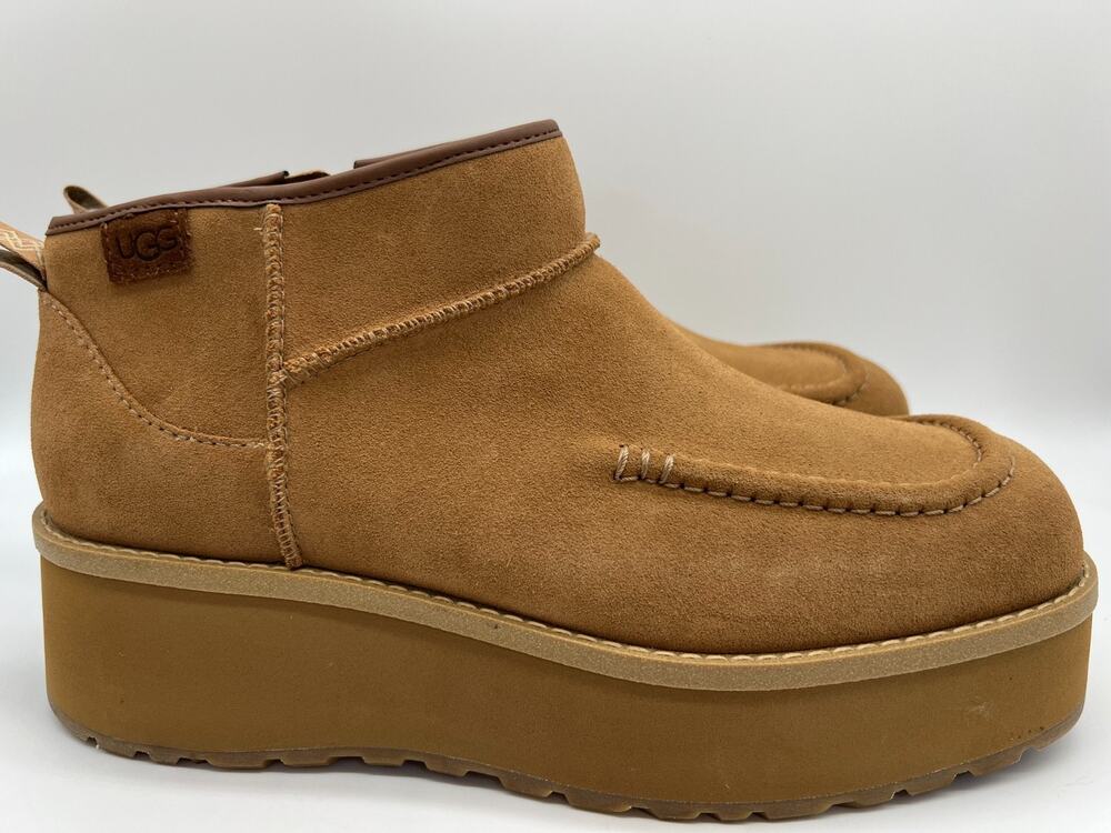 UGG Cityfunc Ultra Mini Boot Chestnut 1158193-CHE Women's Size 10 New